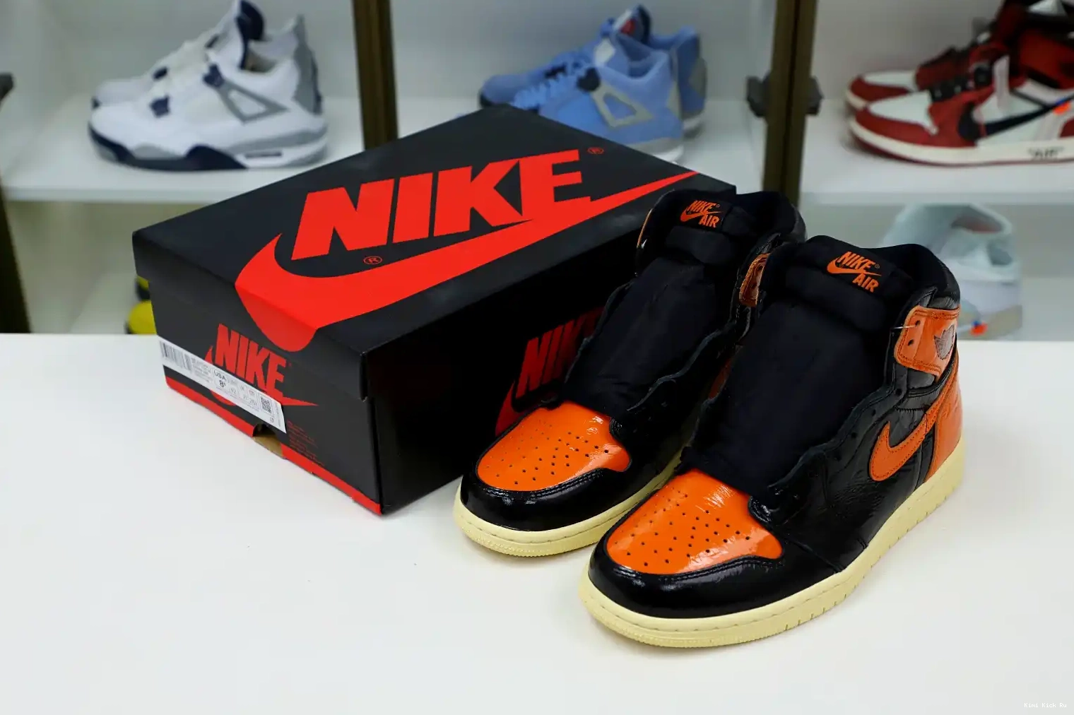 HIGH 3.0' 1 Kimikick JORDAN BACKBOARD AIR 'SHATTERED RETRO OG 0326
